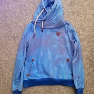 Wanakome Artemis Purple/blue tie dye hoodie size large...like new